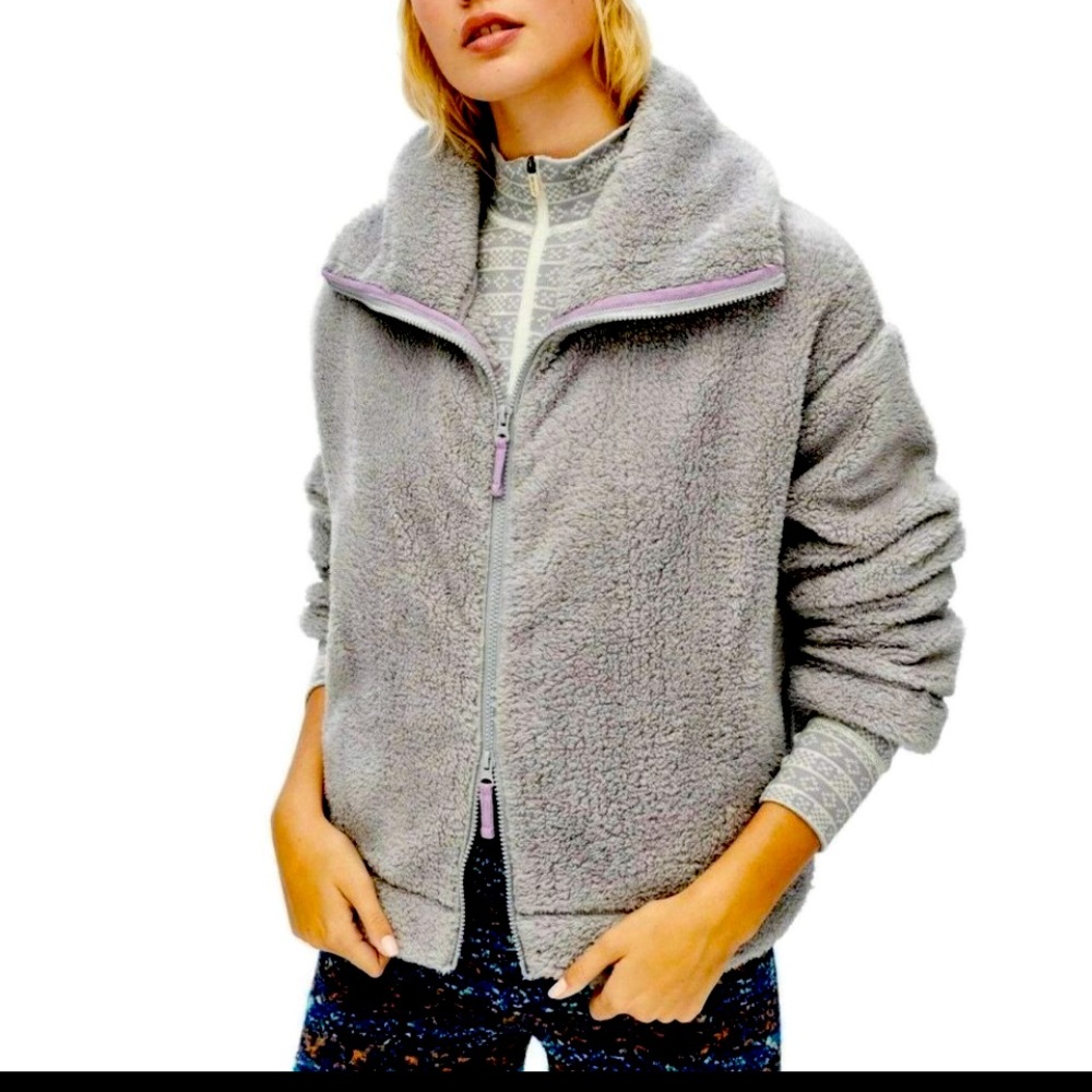 Free People Fleece Jacket